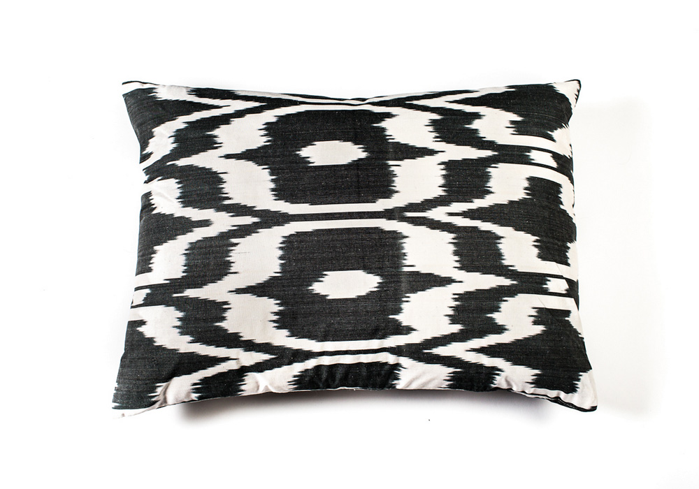 Luxury Silk Ikat Cushions from Batterbury